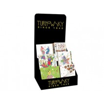 POSTALES ARGUVAL TURNOWSKY EXPOSITOR SOBREMESA DE 220 UNIDADES SURTIDAS 560X310X275 MM