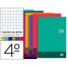 BLOC ESPIRAL LIDERPAPEL CUARTO DISCOVER TAPA CARTONCILLO 80 H 80G CUADRO 6 MM CON MARGEN COLORES