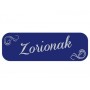 ETIQUETA ARGUVAL ZORIONAK AZUL 15 X 45 MM ROLLO DE 250 UNIDADES EUSKERA