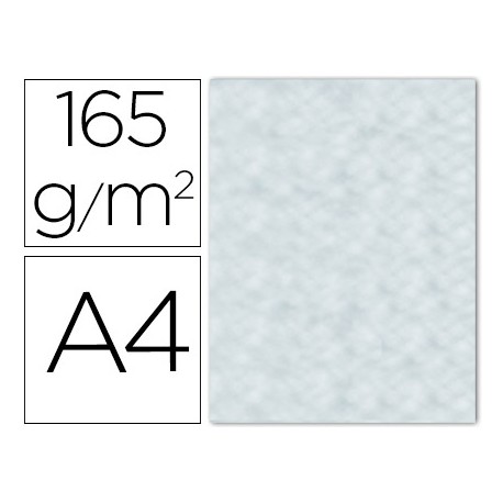 PAPEL COLOR LIDERPAPEL A4 80G/M AZUL PERGAMINO PACK DE 15 UNIDADES