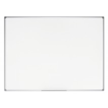 PIZARRA BLANCA BI-OFFICE EARTH-IT MAGNETICA DE ACERO VITRIFICADO MARCO DE ALUMINIO 120 X 90 CM CON B