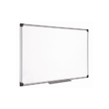 PIZARRA BLANCA BI-OFFICE MAGNETICA MAYA W CERAMICA VITRIFICADA MARCO DE ALUMINIO 90X60 CM CON BANDEJ