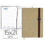 AGENDA ENCUADERNADA LIDERPAPEL LARISIS 15X21 CM 2016 DIA PAGINA COLOR BEIGE PAPEL 70 GRS