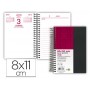 BLOC BUFETE LIDERPAPEL 8X11 CM 2016 ESPIRAL TAPA FLEXIBLE