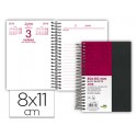 BLOC BUFETE LIDERPAPEL 8X11 CM 2016 ESPIRAL TAPA FLEXIBLE