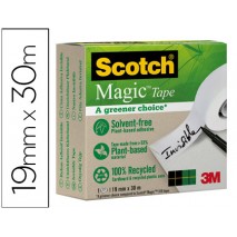 CINTA ADHESIVA SCOTCH-MAGIC C-900 30 MT X 19 MM