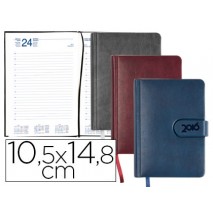 AGENDAS ENCUADERNADAS LIDERPAPEL AMBEL MINI 2016 DIA PAGINA COLORES SURTIDOS