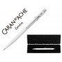 PORTAMINAS CARAN D'ACHE 844 0,7 MM CON ESTUCHE BLANCO