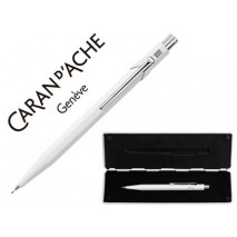 PORTAMINAS CARAN D'ACHE 844 0,7 MM CON ESTUCHE BLANCO