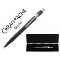 PORTAMINAS CARAN D'ACHE 844 0,7 MM CON ESTUCHE NEGRO