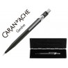 PORTAMINAS CARAN D'ACHE 844 0,7 MM CON ESTUCHE NEGRO