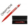 PORTAMINAS CARAN D'ACHE 844 0,7 MM CON ESTUCHE ROJO
