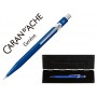 PORTAMINAS CARAN D'ACHE 844 0,7 MM CON ESTUCHE AZUL ZAFIRO