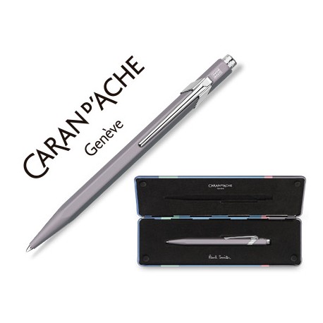 BOLIGRAFO CARAN D'ACHE 849 EDICION LIMITADA PAUL SMITH LIL LILAC CON ESTUCHE