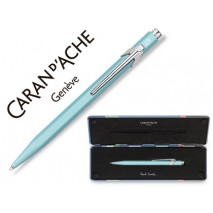 BOLIGRAFO CARAN D'ACHE 849 EDICION LIMITADA PAUL SMITH MENTA MINT CON ESTUCHE