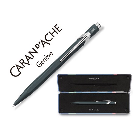 BOLIGRAFO CARAN D'ACHE 849 EDICION LIMITADA PAUL SMITH OLIVA OLIVE CON ESTUCHE