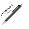 BOLIGRAFO CARAN D'ACHE 888 INFINITE CUERPO PLASTICO PUNTERA Y PULSADOR METALICOS RECARGABLE NEGRO BL