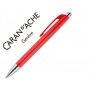 BOLIGRAFO CARAN D'ACHE 888 INFINITE CUERPO PLASTICO PUNTERA Y PULSADOR METALICOS RECARGABLE ROJO SCA