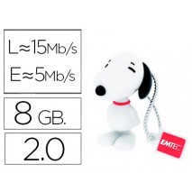 MEMORIA USB EMTEC FLASH 8 GB 2.0 SNOOPY