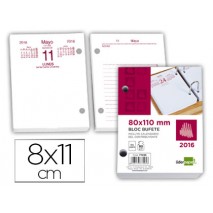 BLOC BUFETE LIDERPAPEL 110X80 MM 2016 80 GRS