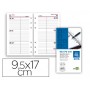 RECAMBIO AGENDA ANILLAS LIDERPAPEL AÑO 2016 SEMANA VISTA 95X170MM