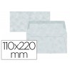 SOBRE LIDERPAPEL AMERICANO AZUL PERGAMINO 110X220 MM 80 G/M PACK DE 9 UNIDADES