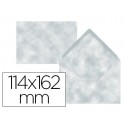 SOBRE LIDERPAPEL C6 AZUL PERGAMINO 114X162 MM 80 G/M PACK DE 15 UNIDADES