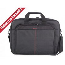 MALETIN PARA PORTATIL NGS ENTERPRISE 15,6" CON RATON OPTICO 800 DPI COLOR NEGRO