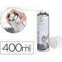 AIRE A PRESION Q-CONNECT PARA LIMPIEZA GENERAL 400ML NO INFLAMABLE ECOLOGICO SIN OLOR