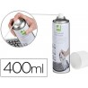 AIRE A PRESION Q-CONNECT PARA LIMPIEZA GENERAL 400ML NO INFLAMABLE ECOLOGICO SIN OLOR
