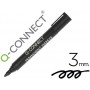 ROTULADOR Q-CONNECT MARCADOR PERMANENTE NEGRO PUNTA REDONDA 3.0 MM