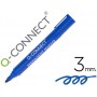 ROTULADOR Q-CONNECT MARCADOR PERMANENTE AZUL PUNTA REDONDA 3.0 MM