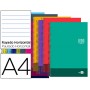 BLOC ESPIRAL LIDERPAPEL A4 MICRO DISCOVER TAPA CARTONCILLO 80H 80G HORIZONTAL DOBLE MARGEN 4 TALADRO