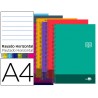 BLOC ESPIRAL LIDERPAPEL A4 MICRO DISCOVER TAPA CARTONCILLO 80H 80G HORIZONTAL DOBLE MARGEN 4 TALADRO