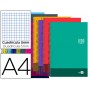 BLOC ESPIRAL LIDERPAPEL A4 MICRO DISCOVER TAPA CARTONCILLO 80H 80G CUADRO 5MM DOBLE MARGEN 4 TALADRO