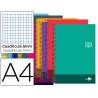 BLOC ESPIRAL LIDERPAPEL A4 MICRO DISCOVER TAPA CARTONCILLO 80H 80G CUADRO 5MM DOBLE MARGEN 4 TALADRO