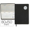 AGENDA ENCUADERNADA LIDERPAPEL KILKIS 8X15 CM 2017 SEMANA VISTA COLOR NEGRO PAPEL 70 GRS