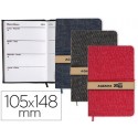 AGENDA ENCUADERNADA LIDERPAPEL WALLIS MINI 2017 SEMANA VISTA COLORES SURTIDOS