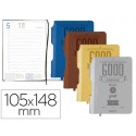 AGENDA ENCUADERNADA LIDERPAPEL SYMI MINI 2017 DIA PAGINA COLORES SURTIDOS PAPEL 70 GR