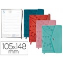 AGENDA ENCUADERNADA LIDERPAPEL THERASIA MINI 2017 DIA PAGINA COLORES SURTIDOS PAPEL 70 GR