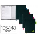 AGENDA ENCUADERNADA LIDERPAPEL SIFNOS A6 2017 SEMANA VISTA COLORES SURTIDOS PAPEL 70 GR