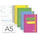 AGENDA ESCOLAR LIDERPAPEL 16-17 CLASSIC DIN-A5 BILING E SEMANA VISTA ESPIRAL CIERRE CON GOMA