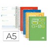 AGENDA ESCOLAR LIDERPAPEL 16-17 BASIC DIN-A5 BILING E SEMANA VISTA ESPIRAL TAPA EXTRADURA
