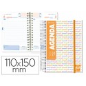 AGENDA ESCOLAR LIDERPAPEL 16-17 COLLEGE MINI BILING E UN DIA PAGINA POLIPROPILENO PORTADA PERSONALIZ