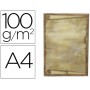 PAPEL PERGAMINO LIDERPAPEL DIN A4 DIPLOMA 100 G/M2 PAQUETE DE 12 HOJAS