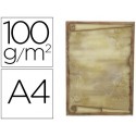 PAPEL PERGAMINO LIDERPAPEL DIN A4 DIPLOMA 100 G/M2 PAQUETE DE 12 HOJAS