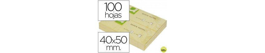 Notas Quita y Pon (Pos-it )